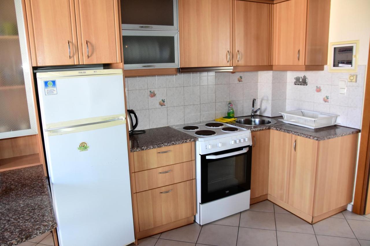 Irides Apartments Megalochori  ภายนอก รูปภาพ
